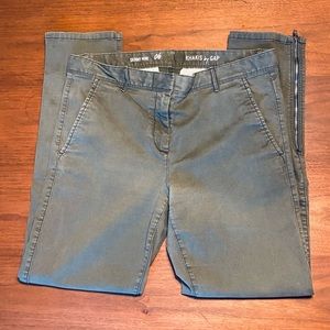 GAP Skinny mini olive khaki pants